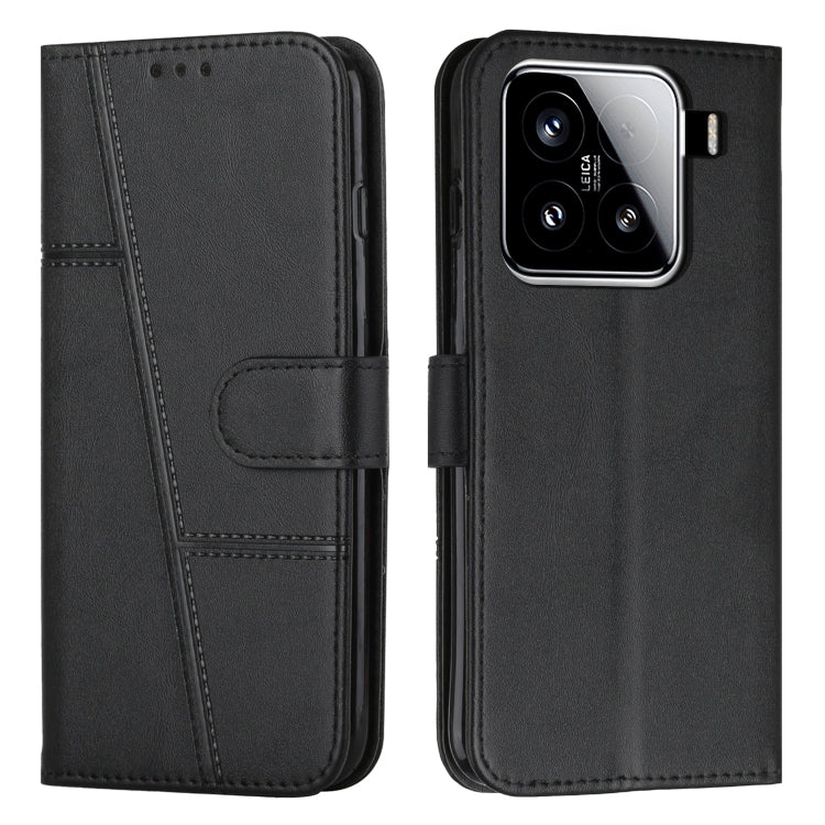 Stitching Calf Texture Buckle Leather Phone Case, For Xiaomi Poco F7 Pro / F7 Ultra, For Xiaomi 15 Ultra, For Xiaomi 15 Pro, For Xiaomi 15, For Xiaomi 14T Pro, For Xiaomi 14T