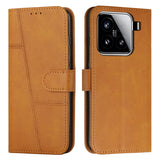 Stitching Calf Texture Buckle Leather Phone Case, For Xiaomi Poco F7 Pro / F7 Ultra, For Xiaomi 15 Ultra, For Xiaomi 15 Pro, For Xiaomi 15, For Xiaomi 14T Pro, For Xiaomi 14T