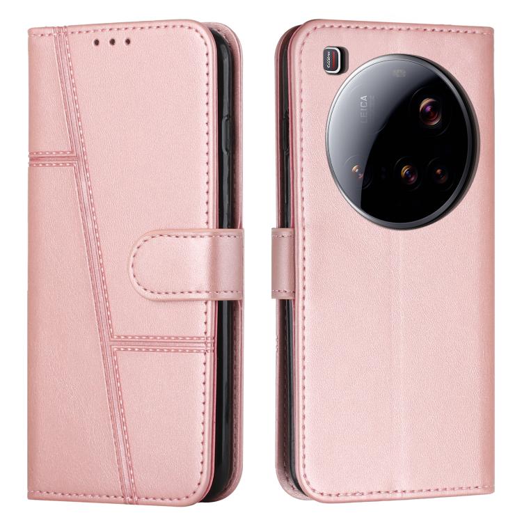 Stitching Calf Texture Buckle Leather Phone Case, For Xiaomi Poco F7, For Xiaomi Poco F7 Pro / F7 Ultra, For Xiaomi 15 Ultra, For Xiaomi 15 Pro, For Xiaomi 15, For Xiaomi 14T Pro, For Xiaomi 14T