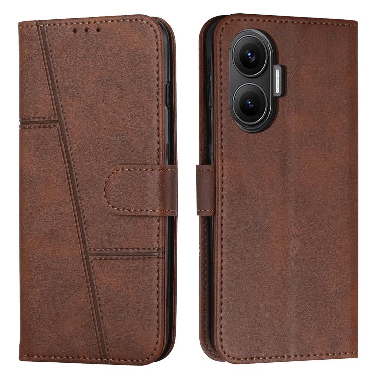 Stitching Calf Texture Buckle Leather Phone Case, For Xiaomi Poco F7, For Xiaomi Poco F7 Pro / F7 Ultra, For Xiaomi 15 Ultra, For Xiaomi 15 Pro, For Xiaomi 15, For Xiaomi 14T Pro, For Xiaomi 14T