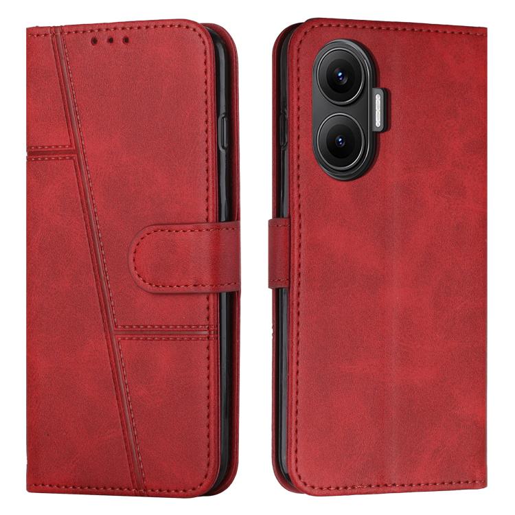 Stitching Calf Texture Buckle Leather Phone Case, For Xiaomi Poco F7, For Xiaomi Poco F7 Pro / F7 Ultra, For Xiaomi 15 Ultra, For Xiaomi 15 Pro, For Xiaomi 15, For Xiaomi 14T Pro, For Xiaomi 14T