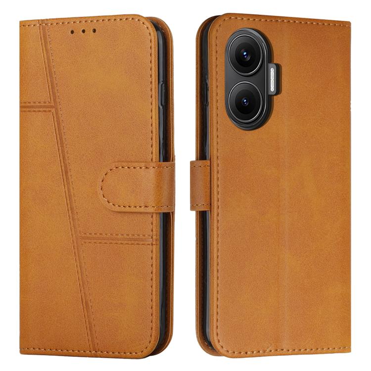 Stitching Calf Texture Buckle Leather Phone Case, For Xiaomi Poco F7, For Xiaomi Poco F7 Pro / F7 Ultra, For Xiaomi 15 Ultra, For Xiaomi 15 Pro, For Xiaomi 15, For Xiaomi 14T Pro, For Xiaomi 14T