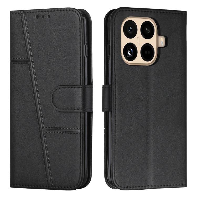 Stitching Calf Texture Buckle Leather Phone Case, For Xiaomi 17 Ultra, For Xiaomi 17 Pro Max, For Xiaomi 17 Pro, For Xiaomi 17, For Xiaomi Poco M7 4G 169mm, For Xiaomi 15T Pro, For Xiaomi 15T, For Xiaomi Poco F7