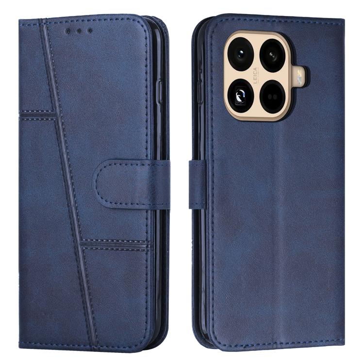 Stitching Calf Texture Buckle Leather Phone Case, For Xiaomi 17 Ultra, For Xiaomi 17 Pro Max, For Xiaomi 17 Pro, For Xiaomi 17, For Xiaomi Poco M7 4G 169mm, For Xiaomi 15T Pro, For Xiaomi 15T, For Xiaomi Poco F7