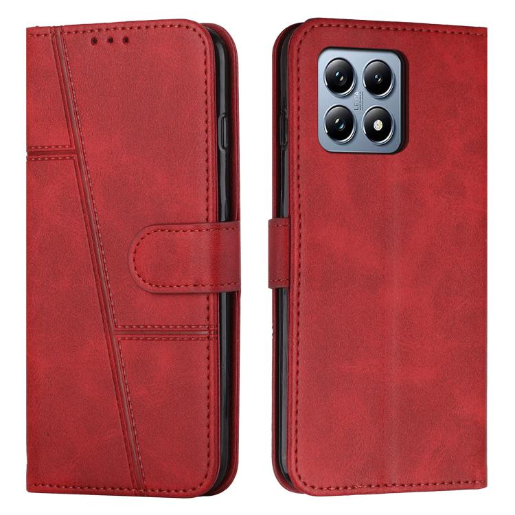 Stitching Calf Texture Buckle Leather Phone Case, For Xiaomi 17 Ultra, For Xiaomi 17 Pro Max, For Xiaomi 17 Pro, For Xiaomi 17, For Xiaomi Poco M7 4G 169mm, For Xiaomi 15T Pro, For Xiaomi 15T, For Xiaomi Poco F7