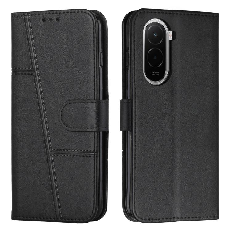 Stitching Calf Texture Buckle Leather Phone Case, For Xiaomi 17 Ultra, For Xiaomi 17 Pro Max, For Xiaomi 17 Pro, For Xiaomi 17, For Xiaomi Poco M7 4G 169mm, For Xiaomi 15T Pro, For Xiaomi 15T, For Xiaomi Poco F7