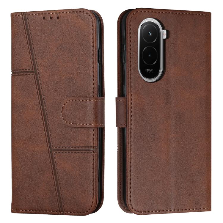 Stitching Calf Texture Buckle Leather Phone Case, For Xiaomi 17 Ultra, For Xiaomi 17 Pro Max, For Xiaomi 17 Pro, For Xiaomi 17, For Xiaomi Poco M7 4G 169mm, For Xiaomi 15T Pro, For Xiaomi 15T, For Xiaomi Poco F7