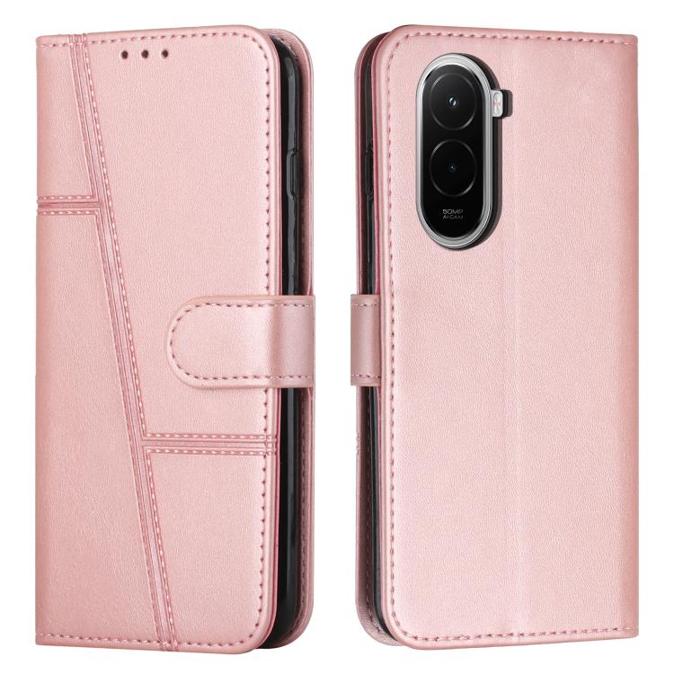 Stitching Calf Texture Buckle Leather Phone Case, For Xiaomi 17 Ultra, For Xiaomi 17 Pro Max, For Xiaomi 17 Pro, For Xiaomi 17, For Xiaomi Poco M7 4G 169mm, For Xiaomi 15T Pro, For Xiaomi 15T, For Xiaomi Poco F7