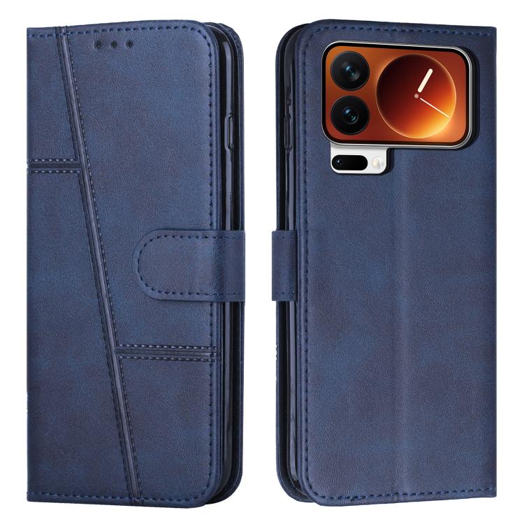 Stitching Calf Texture Buckle Leather Phone Case, For Xiaomi Poco C95 Pro, For Xiaomi 17 Ultra, For Xiaomi 17 Pro Max, For Xiaomi 17 Pro, For Xiaomi 17, For Xiaomi Poco M7 4G 169mm, For Xiaomi 15T Pro, For Xiaomi 15T