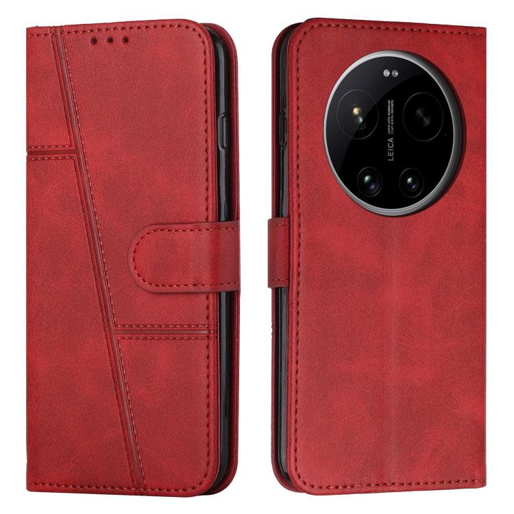 Stitching Calf Texture Buckle Leather Phone Case, For Xiaomi Poco C95 Pro, For Xiaomi 17 Ultra, For Xiaomi 17 Pro Max, For Xiaomi 17 Pro, For Xiaomi 17, For Xiaomi Poco M7 4G 169mm, For Xiaomi 15T Pro, For Xiaomi 15T