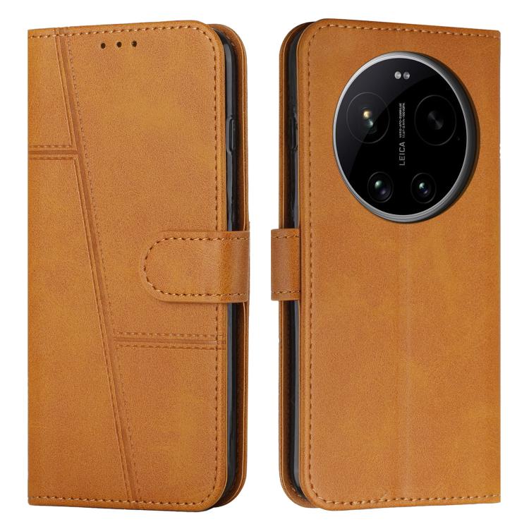 Stitching Calf Texture Buckle Leather Phone Case, For Xiaomi Poco C95 Pro, For Xiaomi 17 Ultra, For Xiaomi 17 Pro Max, For Xiaomi 17 Pro, For Xiaomi 17, For Xiaomi Poco M7 4G 169mm, For Xiaomi 15T Pro, For Xiaomi 15T