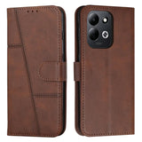 Stitching Calf Texture Buckle Leather Phone Case, For Xiaomi Poco C95 Pro, For Xiaomi 17 Ultra, For Xiaomi 17 Pro Max, For Xiaomi 17 Pro, For Xiaomi 17, For Xiaomi Poco M7 4G 169mm, For Xiaomi 15T Pro, For Xiaomi 15T