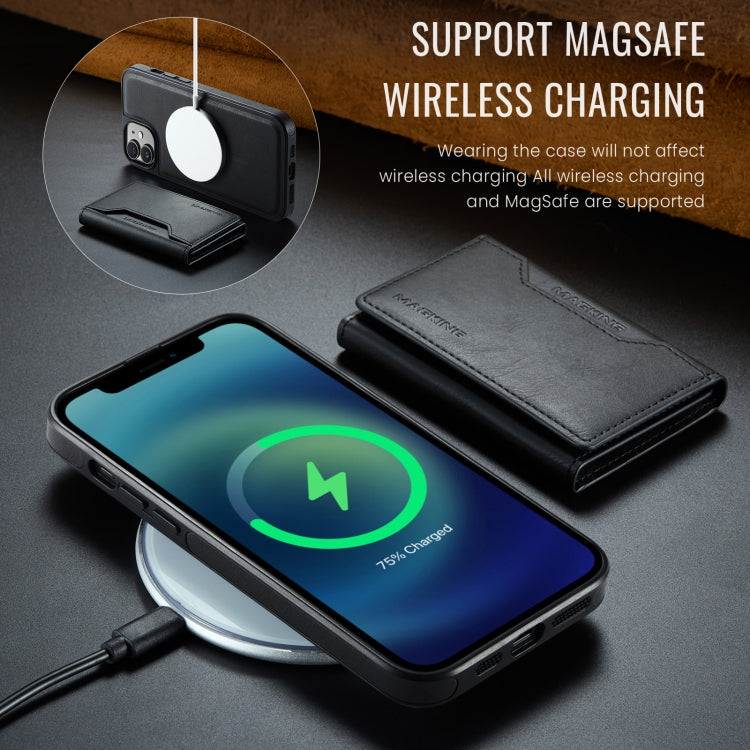 MAGKING K2 Series MagSafe RFID Card Bag Detachable Phone Case, For iPhone 12 / 12 Pro, For iPhone 12 Pro Max