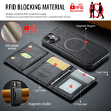 MAGKING K2 Series MagSafe RFID Card Bag Detachable Phone Case, For iPhone 12 / 12 Pro, For iPhone 12 Pro Max