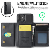 MAGKING K2 Series MagSafe RFID Card Bag Detachable Phone Case, For iPhone 12 / 12 Pro, For iPhone 12 Pro Max