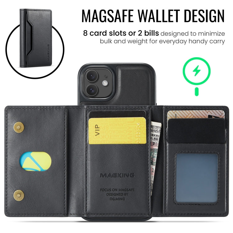 MAGKING K2 Series MagSafe RFID Card Bag Detachable Phone Case, For iPhone 12 / 12 Pro, For iPhone 12 Pro Max