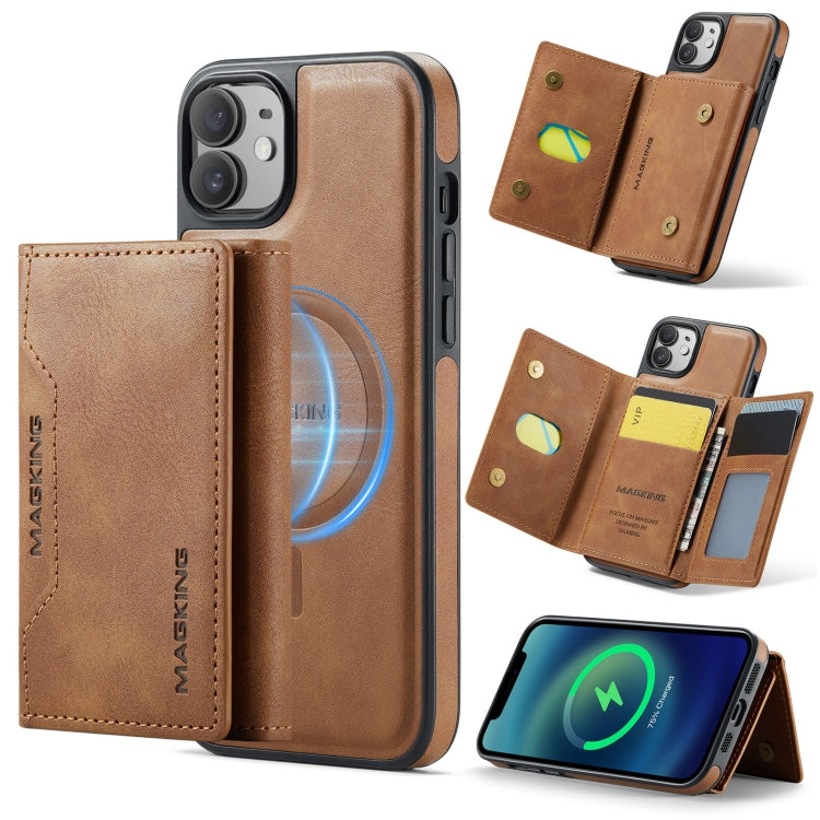 MAGKING K2 Series MagSafe RFID Card Bag Detachable Phone Case, For iPhone 12 / 12 Pro, For iPhone 12 Pro Max