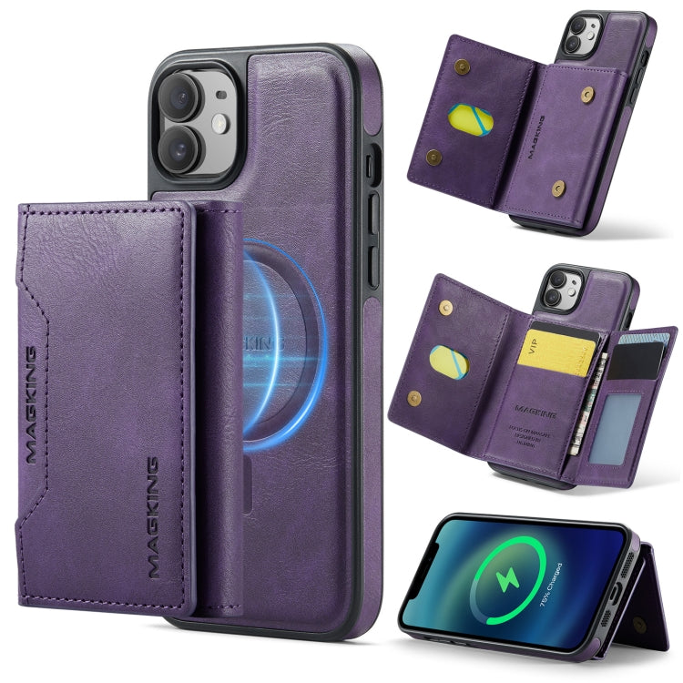 MAGKING K2 Series MagSafe RFID Card Bag Detachable Phone Case, For iPhone 12 / 12 Pro, For iPhone 12 Pro Max
