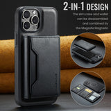 MAGKING K2 Series MagSafe RFID Card Bag Detachable Phone Case, For iPhone 12 Pro Max