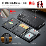 MAGKING K2 Series MagSafe RFID Card Bag Detachable Phone Case, For iPhone 12 Pro Max