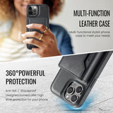 MAGKING K2 Series MagSafe RFID Card Bag Detachable Phone Case, For iPhone 12 Pro Max