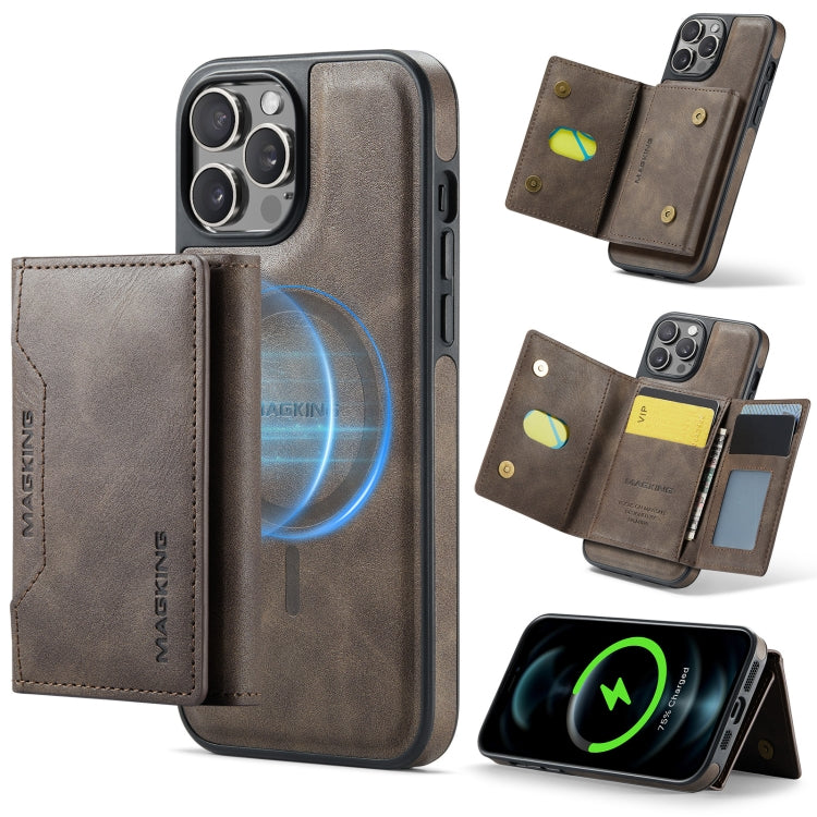 MAGKING K2 Series MagSafe RFID Card Bag Detachable Phone Case, For iPhone 12 / 12 Pro, For iPhone 12 Pro Max