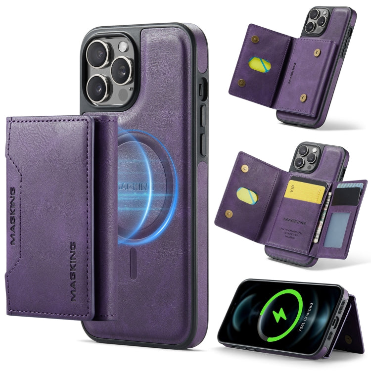 MAGKING K2 Series MagSafe RFID Card Bag Detachable Phone Case, For iPhone 12 / 12 Pro, For iPhone 12 Pro Max