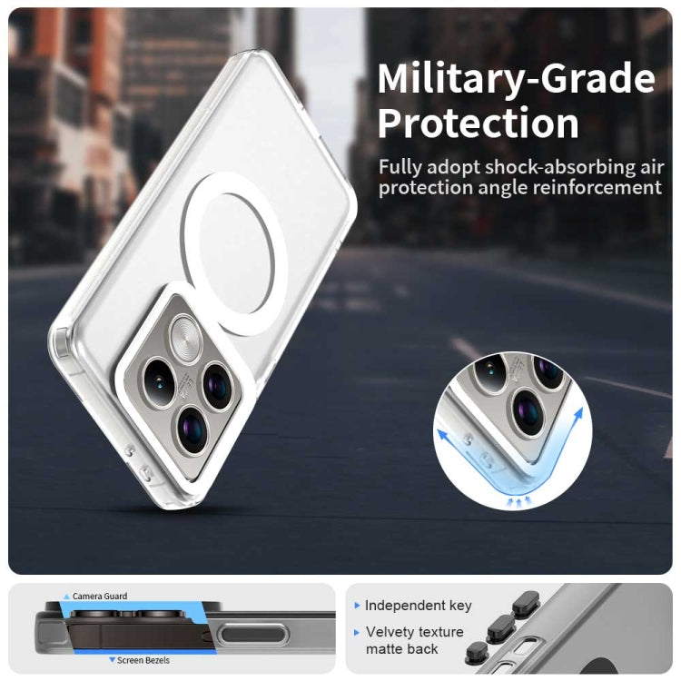 Candy Magsafe PC Hybrid TPU Phone Case, For Xiaomi 14T Pro, For Xiaomi 14T, For Xiaomi Poco M6 4G, For Xiaomi Poco M6 Plus, For Xiaomi 14 Civi, For Xiaomi Poco F6 5G