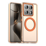 Candy Magsafe PC Hybrid TPU Phone Case, For Xiaomi 14T Pro, For Xiaomi 14T, For Xiaomi Poco M6 4G, For Xiaomi Poco M6 Plus, For Xiaomi 14 Civi, For Xiaomi Poco F6 5G