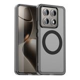 Candy Magsafe PC Hybrid TPU Phone Case, For Xiaomi 14T Pro, For Xiaomi 14T, For Xiaomi Poco M6 4G, For Xiaomi Poco M6 Plus, For Xiaomi 14 Civi, For Xiaomi Poco F6 5G