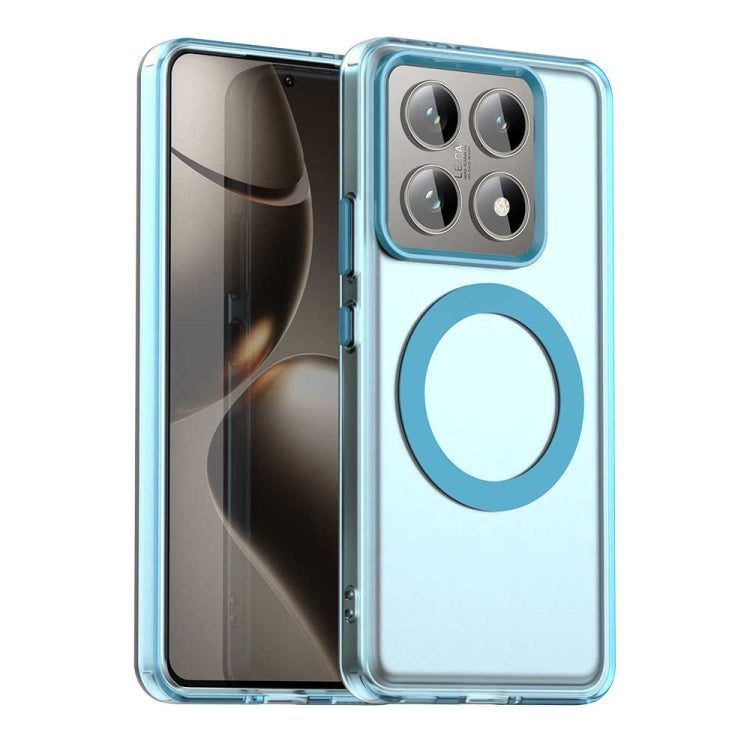 Candy Magsafe PC Hybrid TPU Phone Case, For Xiaomi 14T Pro, For Xiaomi 14T, For Xiaomi Poco M6 4G, For Xiaomi Poco M6 Plus, For Xiaomi 14 Civi, For Xiaomi Poco F6 5G