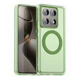 Candy Magsafe PC Hybrid TPU Phone Case, For Xiaomi 14T Pro, For Xiaomi 14T, For Xiaomi Poco M6 4G, For Xiaomi Poco M6 Plus, For Xiaomi 14 Civi, For Xiaomi Poco F6 5G