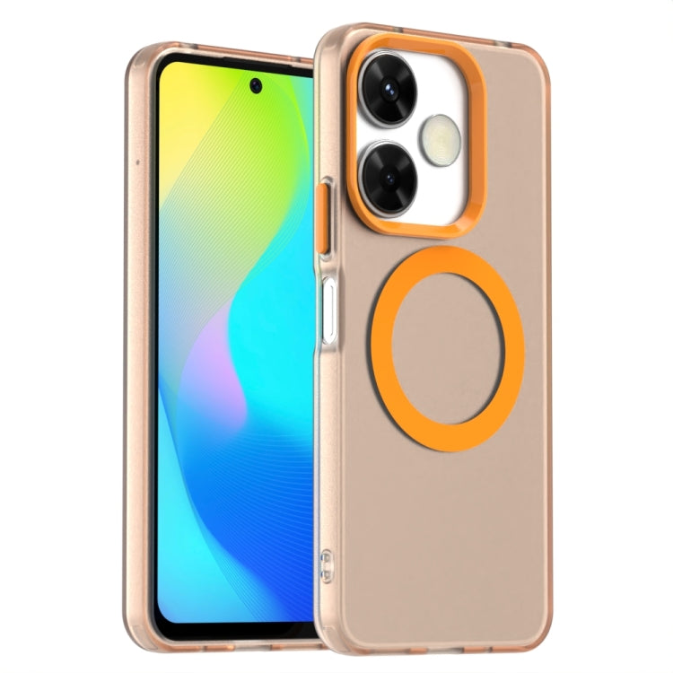 Candy Magsafe PC Hybrid TPU Phone Case, For Xiaomi 14T Pro, For Xiaomi 14T, For Xiaomi Poco M6 4G, For Xiaomi Poco M6 Plus, For Xiaomi 14 Civi, For Xiaomi Poco F6 5G
