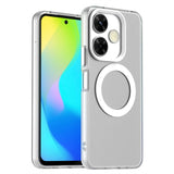 Candy Magsafe PC Hybrid TPU Phone Case, For Xiaomi 14T Pro, For Xiaomi 14T, For Xiaomi Poco M6 4G, For Xiaomi Poco M6 Plus, For Xiaomi 14 Civi, For Xiaomi Poco F6 5G