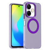 Candy Magsafe PC Hybrid TPU Phone Case, For Xiaomi 14T Pro, For Xiaomi 14T, For Xiaomi Poco M6 4G, For Xiaomi Poco M6 Plus, For Xiaomi 14 Civi, For Xiaomi Poco F6 5G