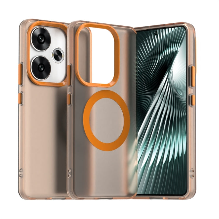 Candy Magsafe PC Hybrid TPU Phone Case, For Xiaomi 14T Pro, For Xiaomi 14T, For Xiaomi Poco M6 4G, For Xiaomi Poco M6 Plus, For Xiaomi 14 Civi, For Xiaomi Poco F6 5G