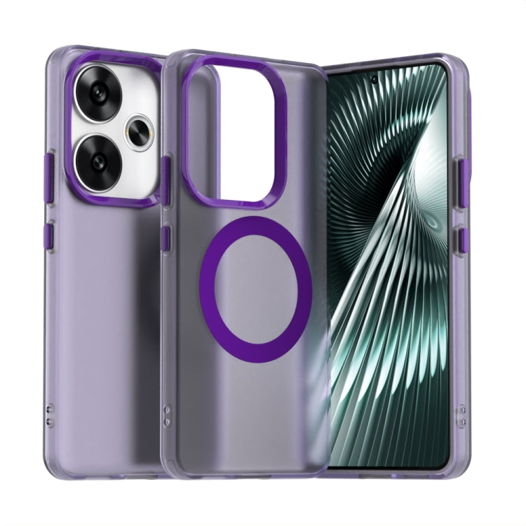 Candy Magsafe PC Hybrid TPU Phone Case, For Xiaomi 14T Pro, For Xiaomi 14T, For Xiaomi Poco M6 4G, For Xiaomi Poco M6 Plus, For Xiaomi 14 Civi, For Xiaomi Poco F6 5G