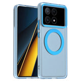 Candy Magsafe PC Hybrid TPU Phone Case, For Xiaomi Poco X6 Pro 5G, For Xiaomi Poco X6 5G, For Xiaomi 14 Ultra, For Xiaomi Poco C65, For Xiaomi 14 Pro, For Xiaomi 14