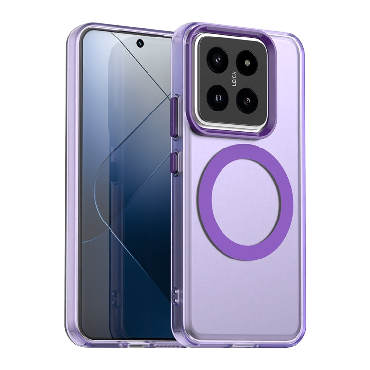 Candy Magsafe PC Hybrid TPU Phone Case, For Xiaomi Poco X6 Pro 5G, For Xiaomi Poco X6 5G, For Xiaomi 14 Ultra, For Xiaomi Poco C65, For Xiaomi 14 Pro, For Xiaomi 14