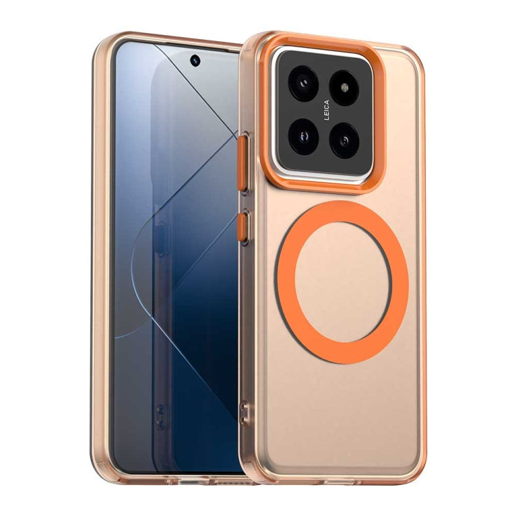 Candy Magsafe PC Hybrid TPU Phone Case, For Xiaomi Poco X6 Pro 5G, For Xiaomi Poco X6 5G, For Xiaomi 14 Ultra, For Xiaomi Poco C65, For Xiaomi 14 Pro, For Xiaomi 14
