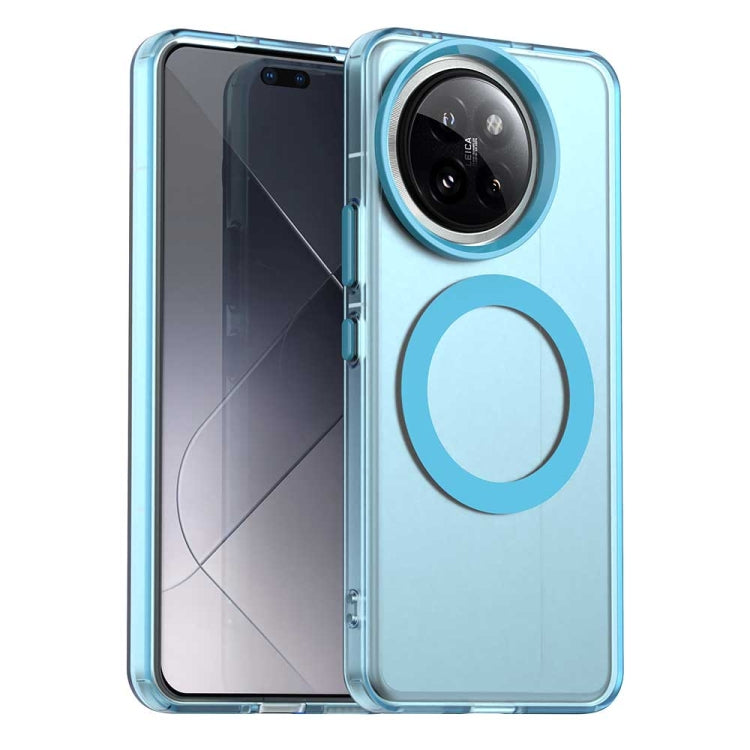 Candy Magsafe PC Hybrid TPU Phone Case, For Xiaomi 14T Pro, For Xiaomi 14T, For Xiaomi Poco M6 4G, For Xiaomi Poco M6 Plus, For Xiaomi 14 Civi, For Xiaomi Poco F6 5G