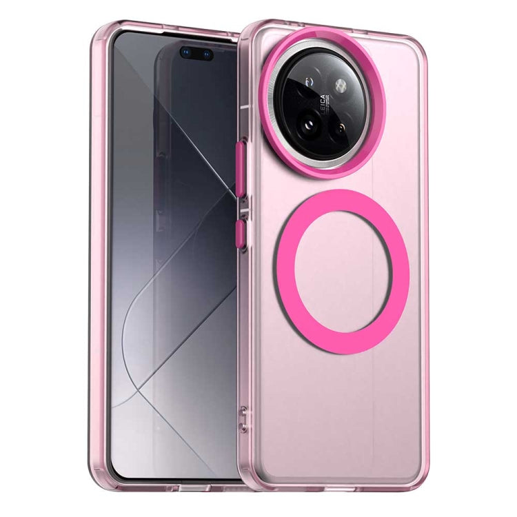 Candy Magsafe PC Hybrid TPU Phone Case, For Xiaomi Poco F6 Pro, For Xiaomi Civi 4 Pro, For Xiaomi Poco C61, For Xiaomi Poco M6 Pro 4G, For Xiaomi Poco X6 Neo 5G, For Xiaomi Poco M6 5G