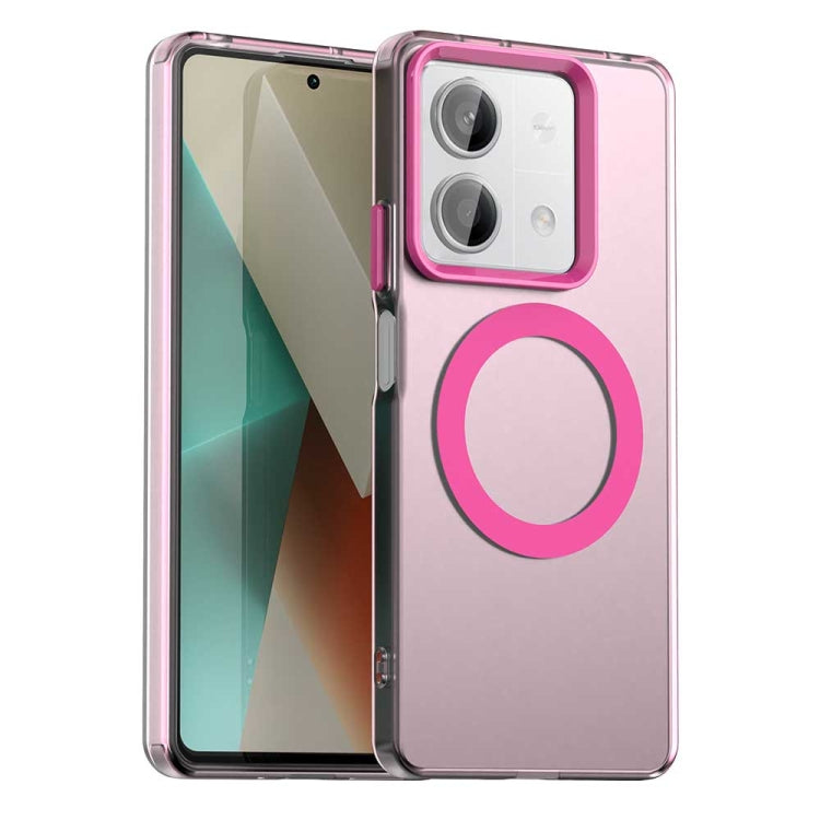 Candy Magsafe PC Hybrid TPU Phone Case, For Xiaomi Poco F6 Pro, For Xiaomi Civi 4 Pro, For Xiaomi Poco C61, For Xiaomi Poco M6 Pro 4G, For Xiaomi Poco X6 Neo 5G, For Xiaomi Poco M6 5G
