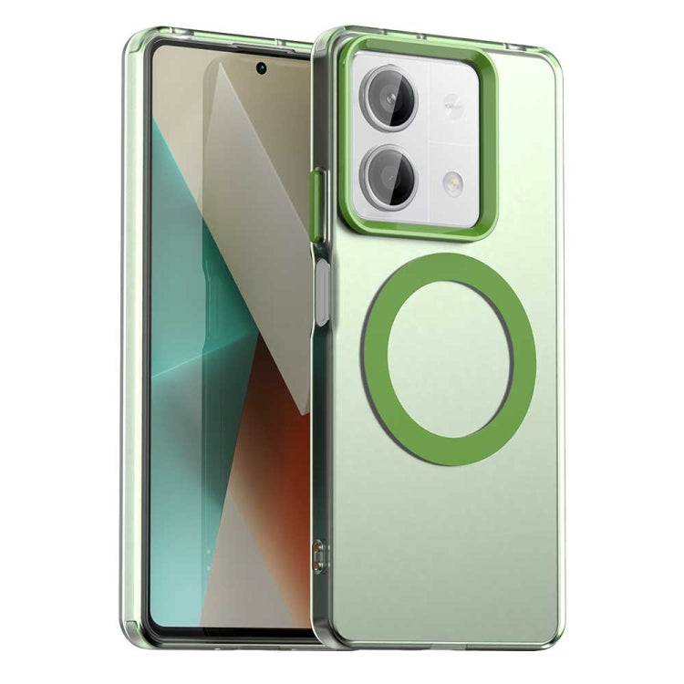Candy Magsafe PC Hybrid TPU Phone Case, For Xiaomi Poco F6 Pro, For Xiaomi Civi 4 Pro, For Xiaomi Poco C61, For Xiaomi Poco M6 Pro 4G, For Xiaomi Poco X6 Neo 5G, For Xiaomi Poco M6 5G