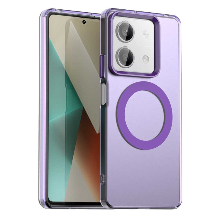 Candy Magsafe PC Hybrid TPU Phone Case, For Xiaomi Poco F6 Pro, For Xiaomi Civi 4 Pro, For Xiaomi Poco C61, For Xiaomi Poco M6 Pro 4G, For Xiaomi Poco X6 Neo 5G, For Xiaomi Poco M6 5G