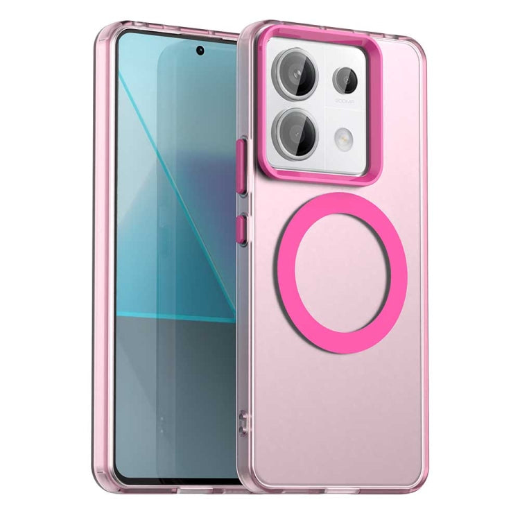 Candy Magsafe PC Hybrid TPU Phone Case, For Xiaomi Poco X6 Pro 5G, For Xiaomi Poco X6 5G, For Xiaomi 14 Ultra, For Xiaomi Poco C65, For Xiaomi 14 Pro, For Xiaomi 14