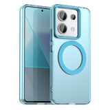 Candy Magsafe PC Hybrid TPU Phone Case, For Xiaomi Poco X6 Pro 5G, For Xiaomi Poco X6 5G, For Xiaomi 14 Ultra, For Xiaomi Poco C65, For Xiaomi 14 Pro, For Xiaomi 14