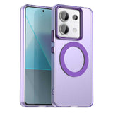 Candy Magsafe PC Hybrid TPU Phone Case, For Xiaomi Poco X6 Pro 5G, For Xiaomi Poco X6 5G, For Xiaomi 14 Ultra, For Xiaomi Poco C65, For Xiaomi 14 Pro, For Xiaomi 14