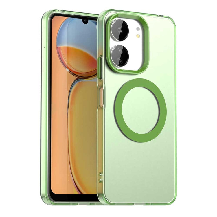Candy Magsafe PC Hybrid TPU Phone Case, For Xiaomi Poco F6 Pro, For Xiaomi Civi 4 Pro, For Xiaomi Poco C61, For Xiaomi Poco M6 Pro 4G, For Xiaomi Poco X6 Neo 5G, For Xiaomi Poco M6 5G