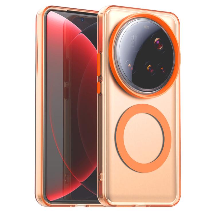 Candy Magsafe PC Hybrid TPU Phone Case, For Xiaomi 15T 5G, For Xiaomi Poco F7, For Xiaomi 15 Ultra, For Xiaomi Poco X7 Pro, For Xiaomi 15 Pro, For Xiaomi 15